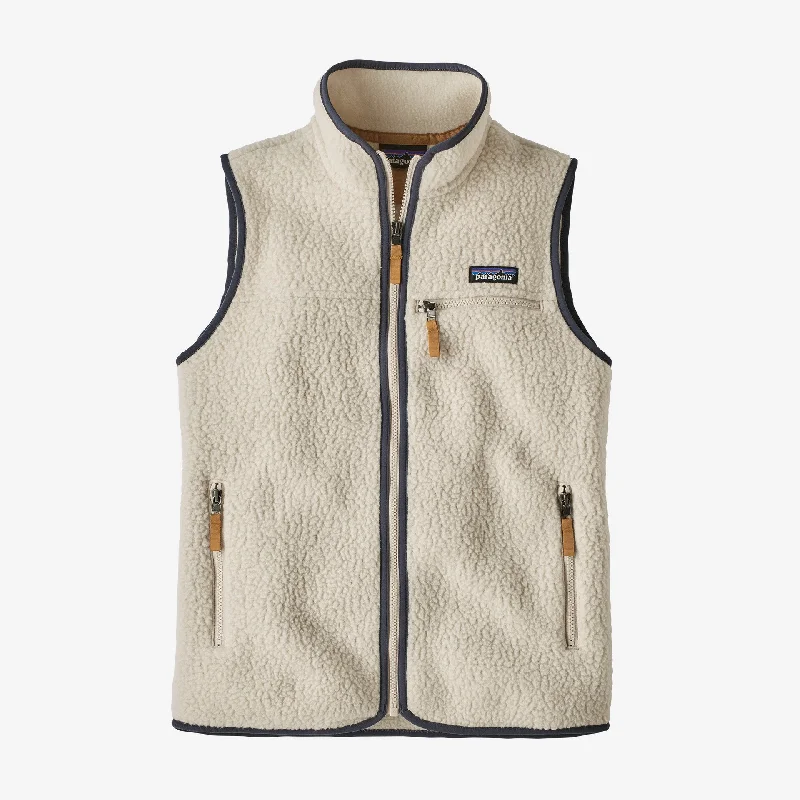 women's waistcoats that are sustainable and eco-friendlywomen's waistcoats that are sustainable and eco-friendlyPatagonia Women's Retro Pile Fleece Vest Pelican